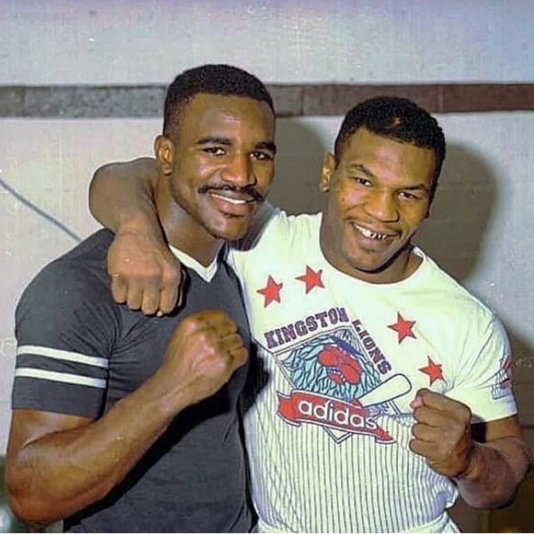 Майк и Эвандер в молодости