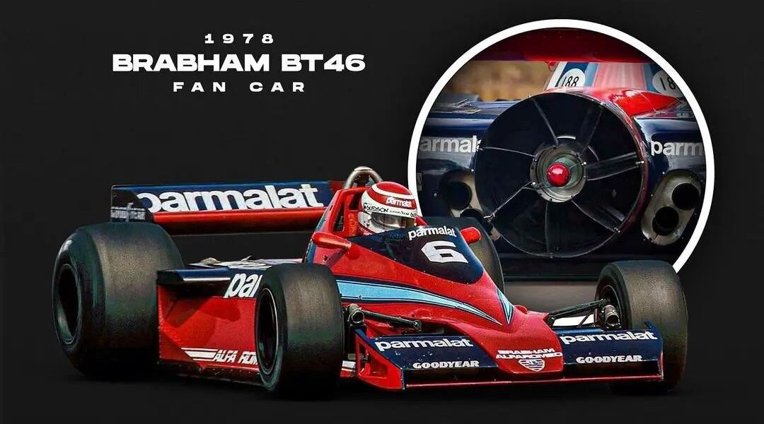 Brabham BT46C с вентилятором в задней части болида