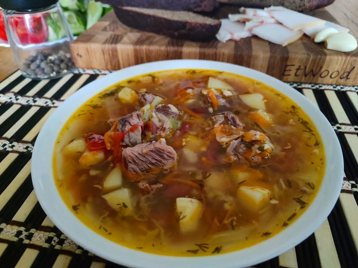 Рецепт белых щей