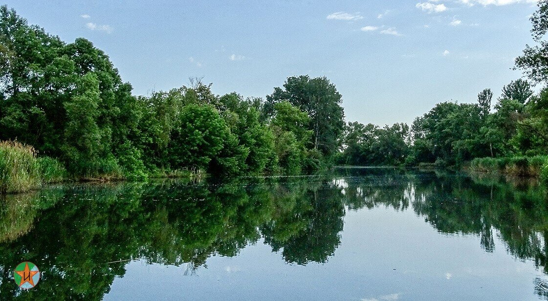 Река Оскол в Белгородской области