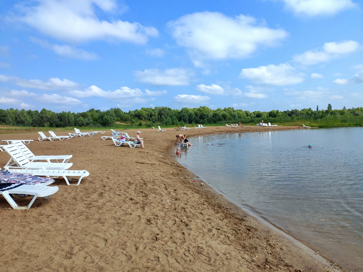 пляж в кубинке