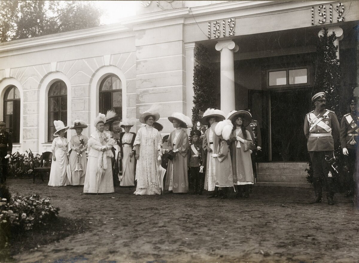 Фото участников бородинского сражения 1912