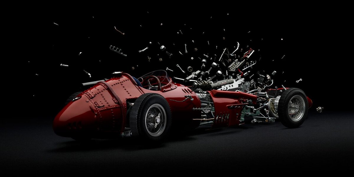 Серия фотографий Disintegrating Фабиан Офнер