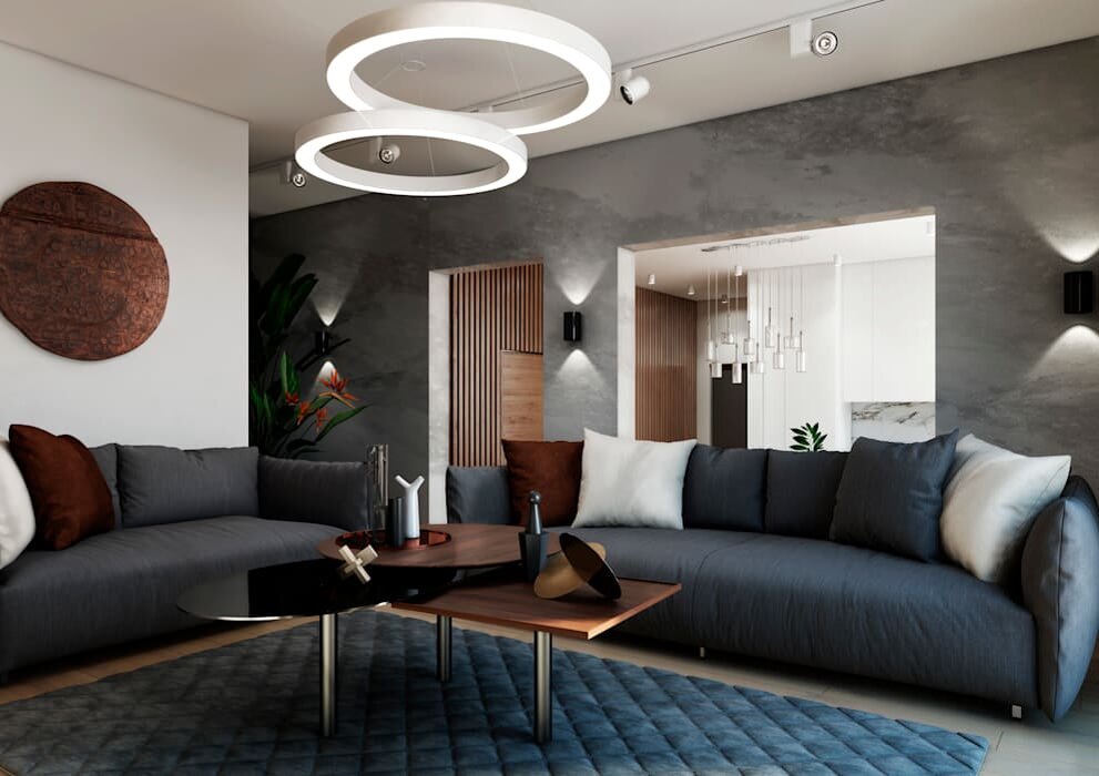 Дизайн гостиной 2020 – фото с трендовыми интерьерами!