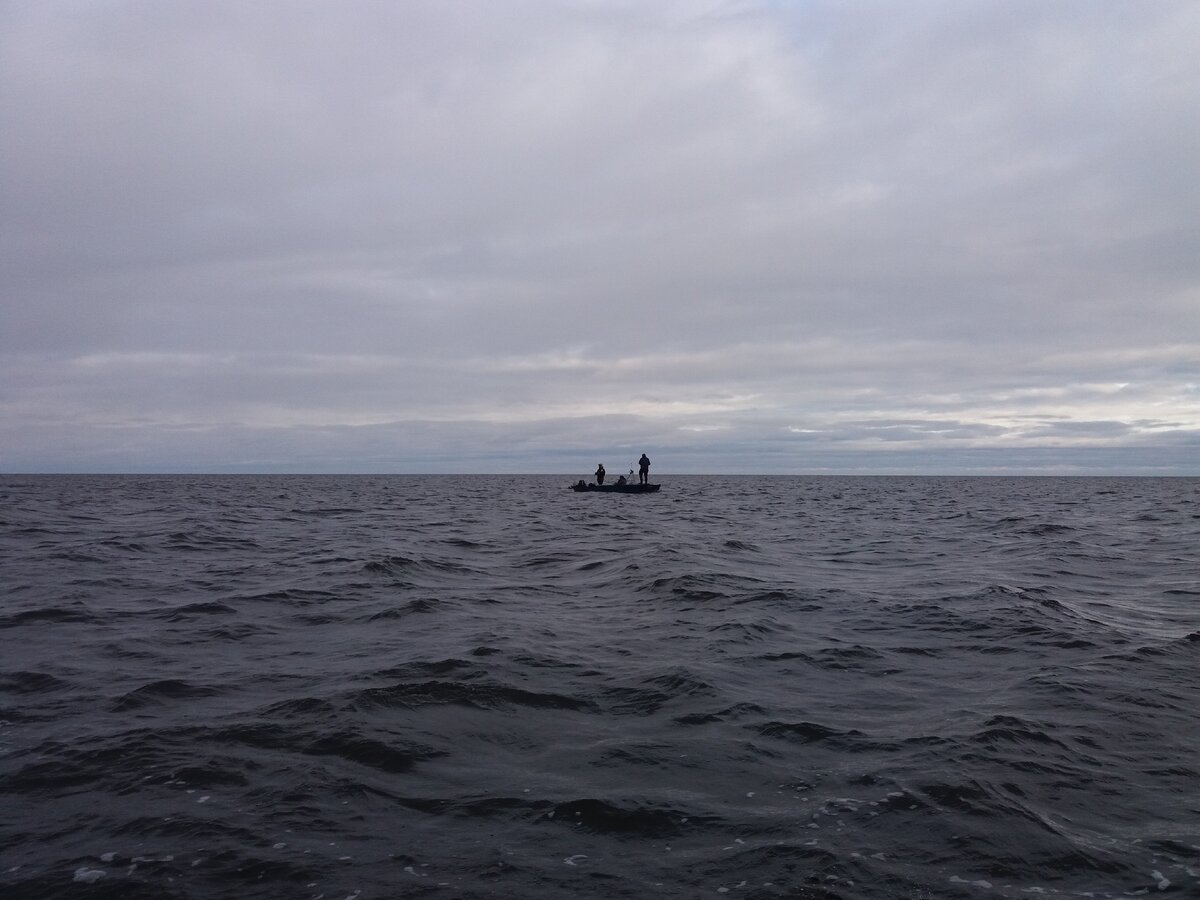 Ладога , поздний октябрь.