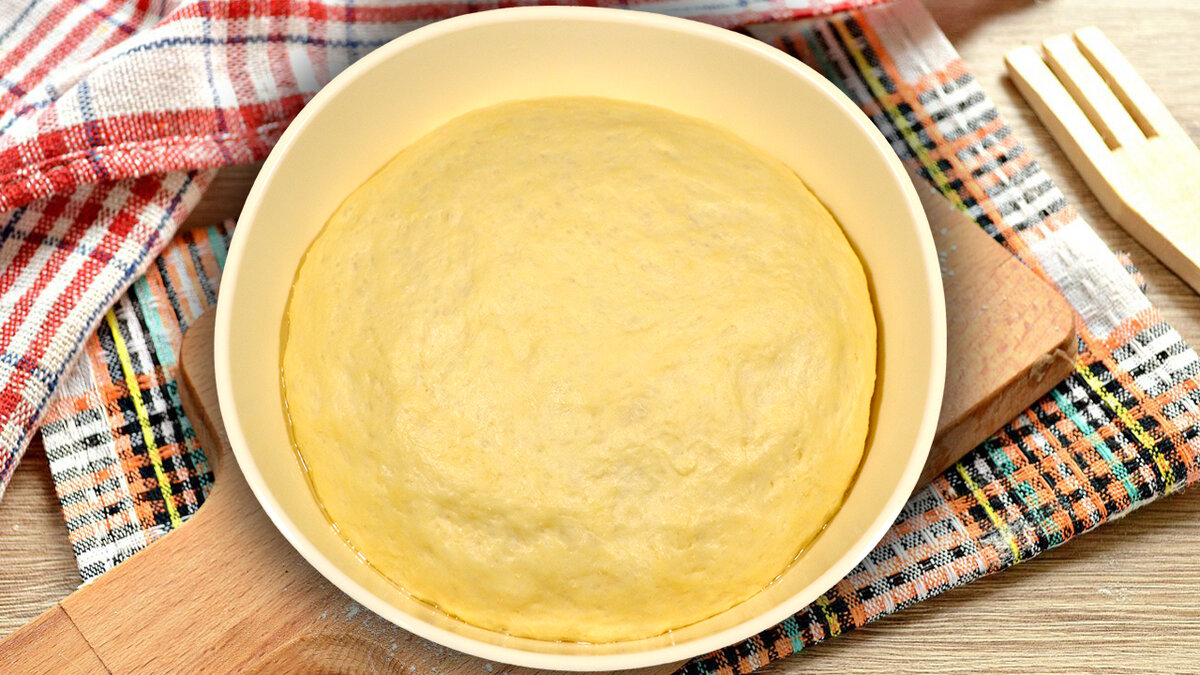 Тесто для пиццы дрожжевое