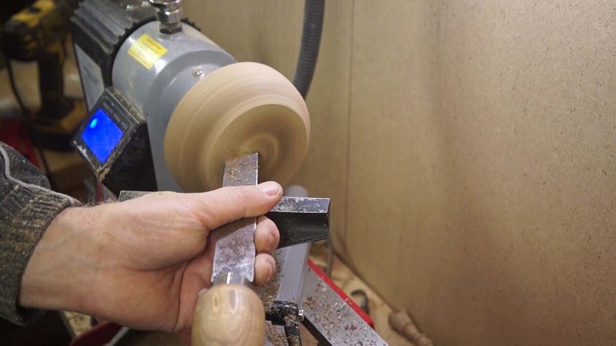 Выравнивание донышка. Фото автора