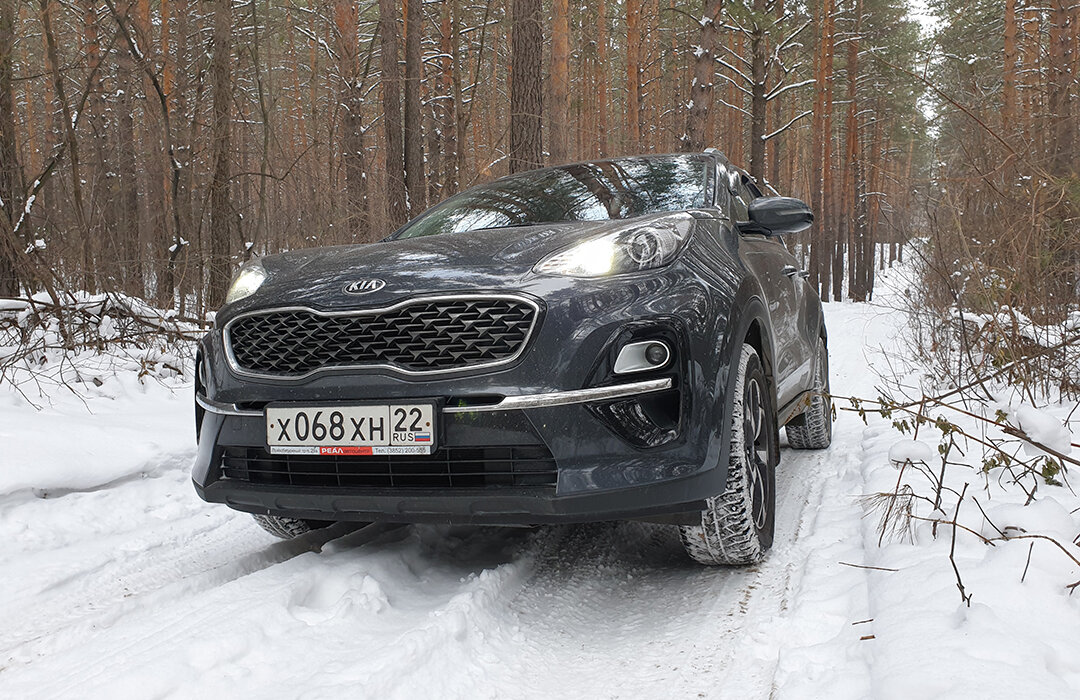 Kia Sportage "в снегах", фото: njcar.ru