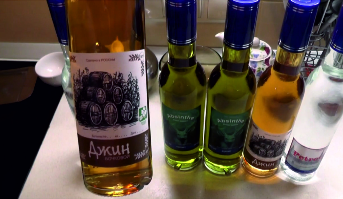 Правильно оформленные напитки.