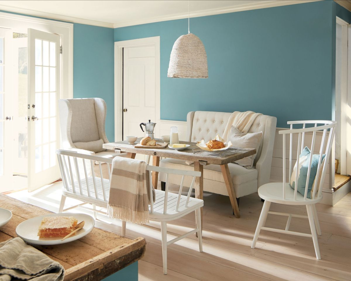 benjamin moore в интерьере