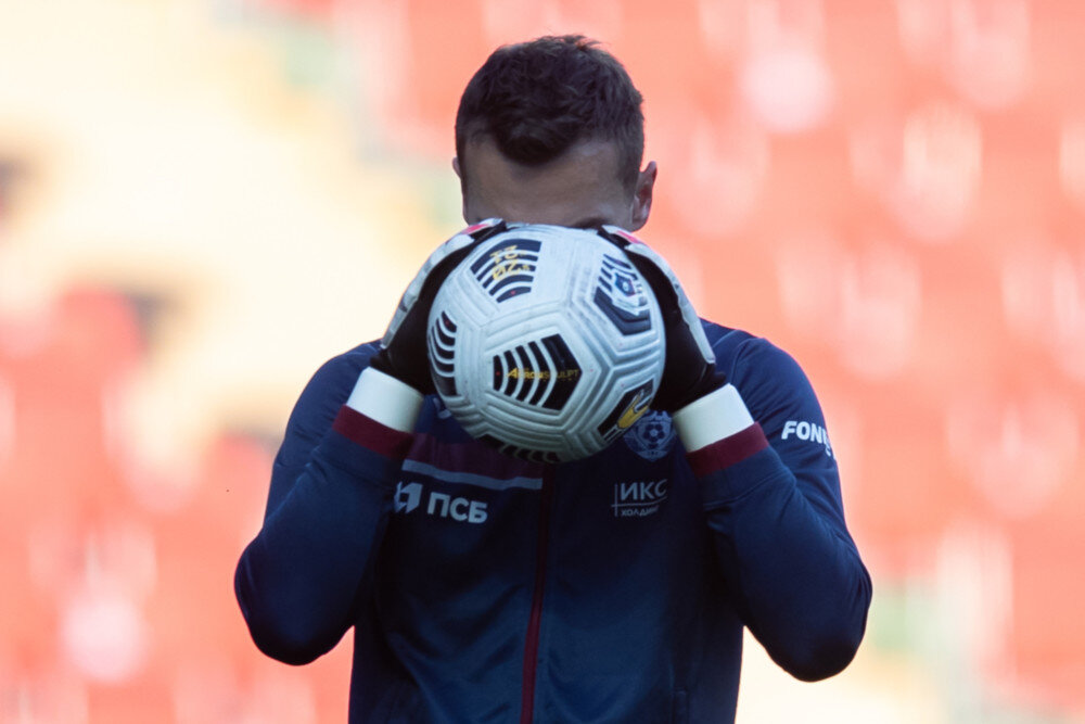 Голкипер ЦСКА Игорь Акинфеев (pfc-cska.com)