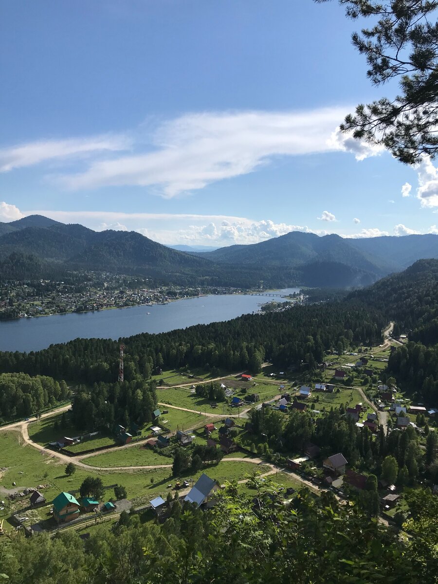 Вид с горы. Источник: личные фото.