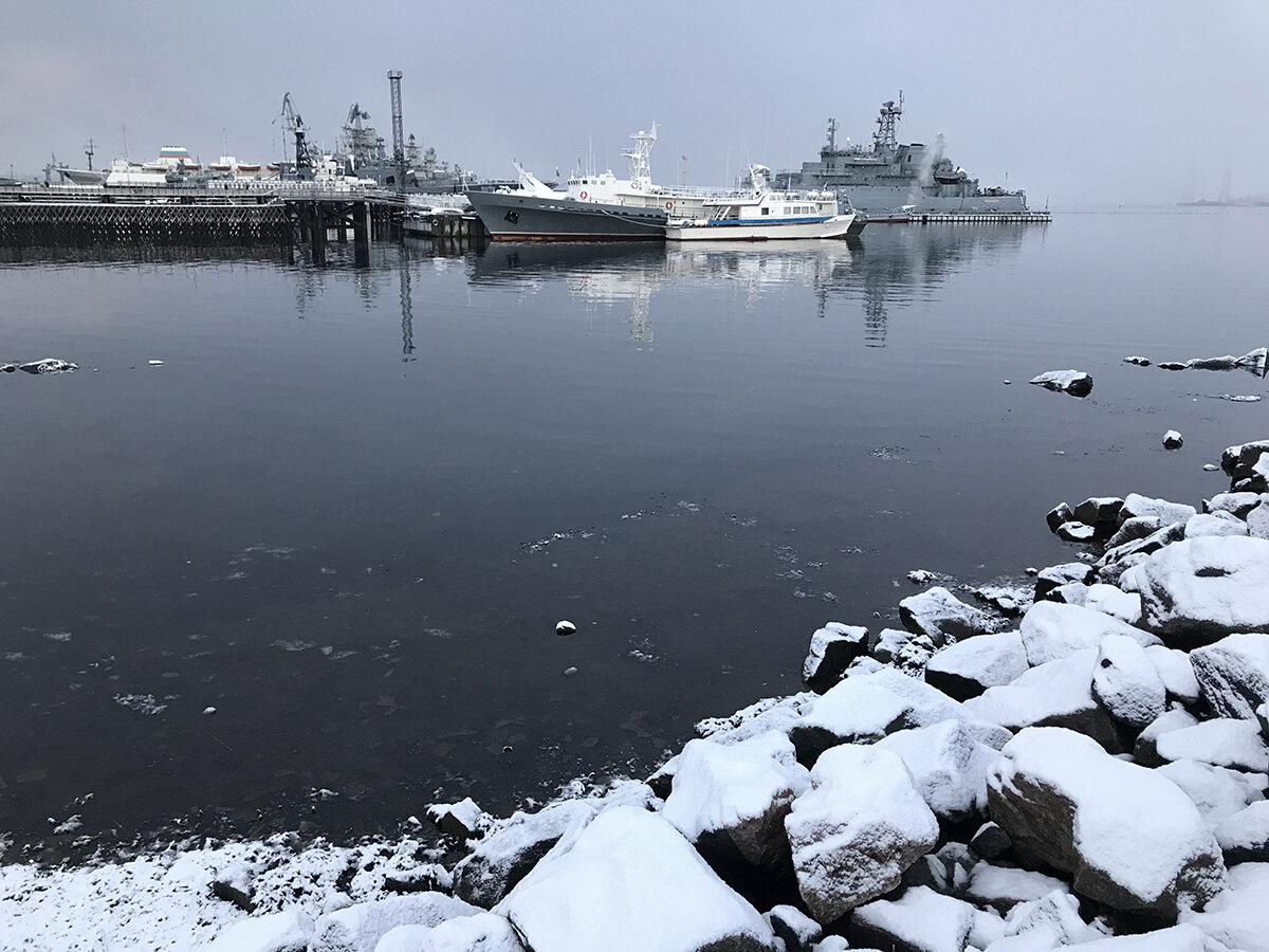 Закрытый город Североморск. Прогулка по 