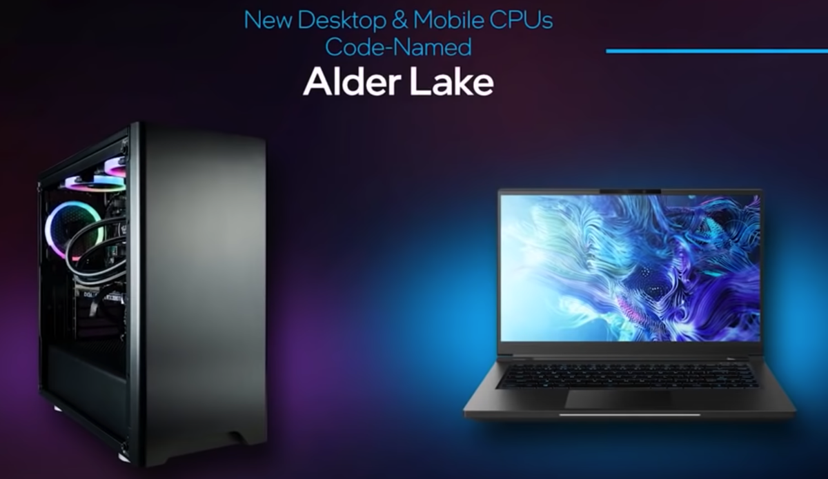Code-Named Alder Lake – вырезка из выставки