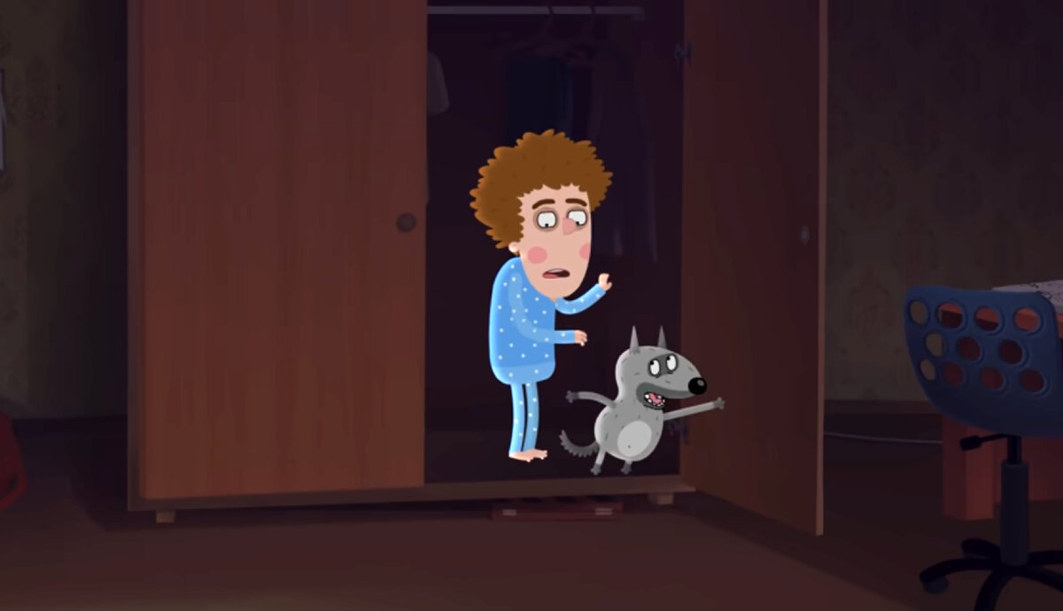 Мультфильм "Приключения Пети и волка"