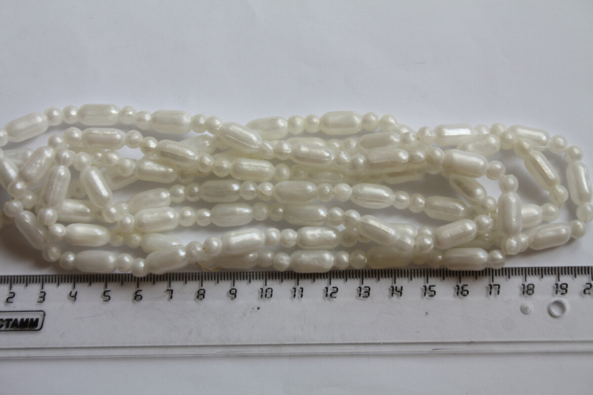 Бусы из пластмассы. СССР.

