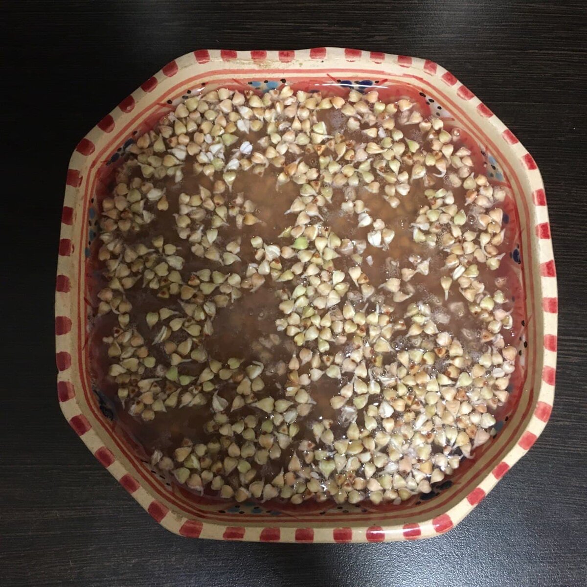 вот такая получилась гречка (фото автора)