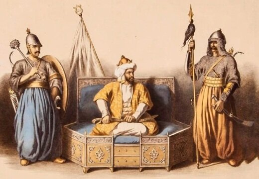 До прихода османов в Египте существовало средневековое феодальное государство - мамлюкский султанат.-2