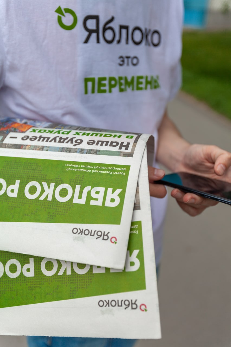 Фото: Партия Яблоко
