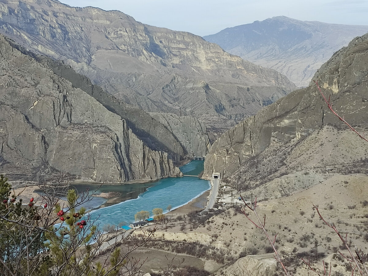 Гергебильское водохранилище фото