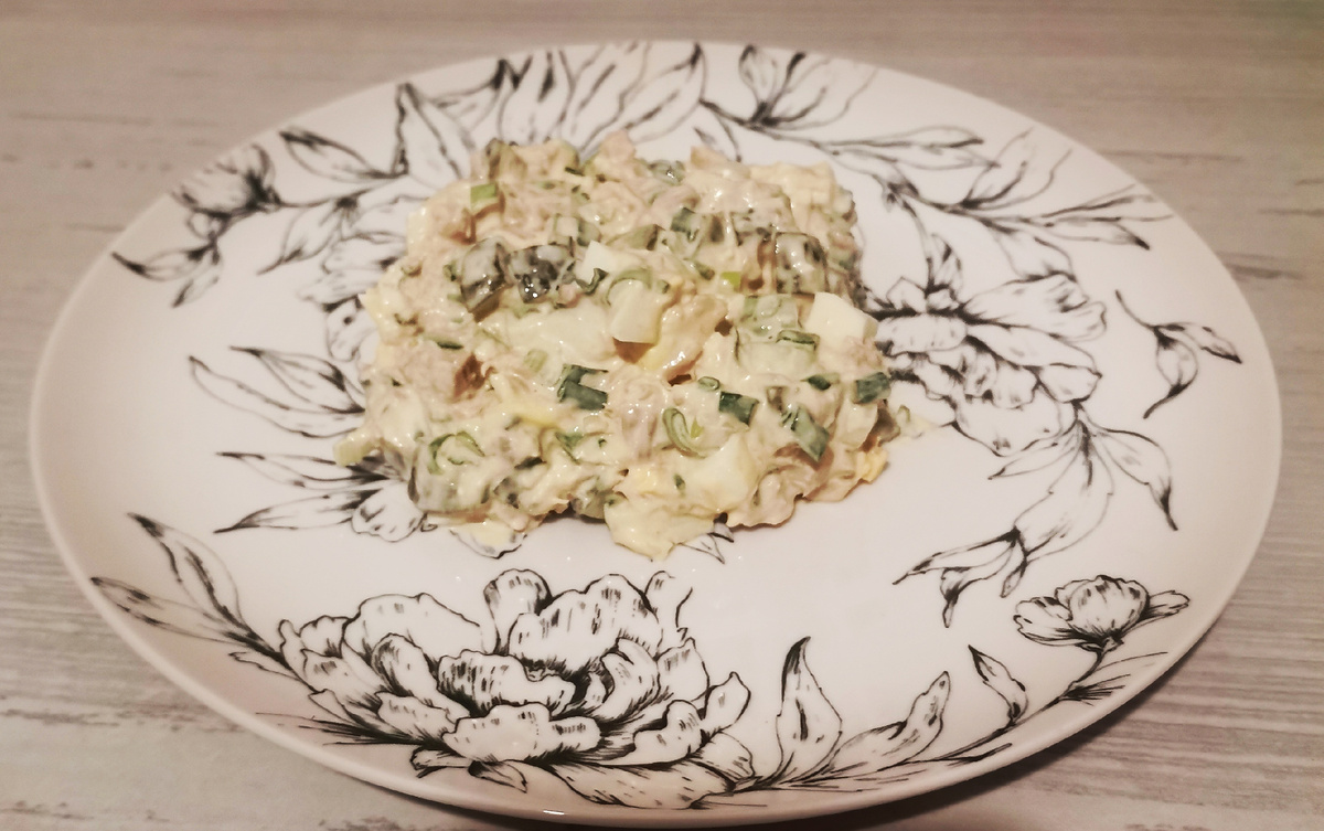 Нежный и очень вкусный салат готов😋