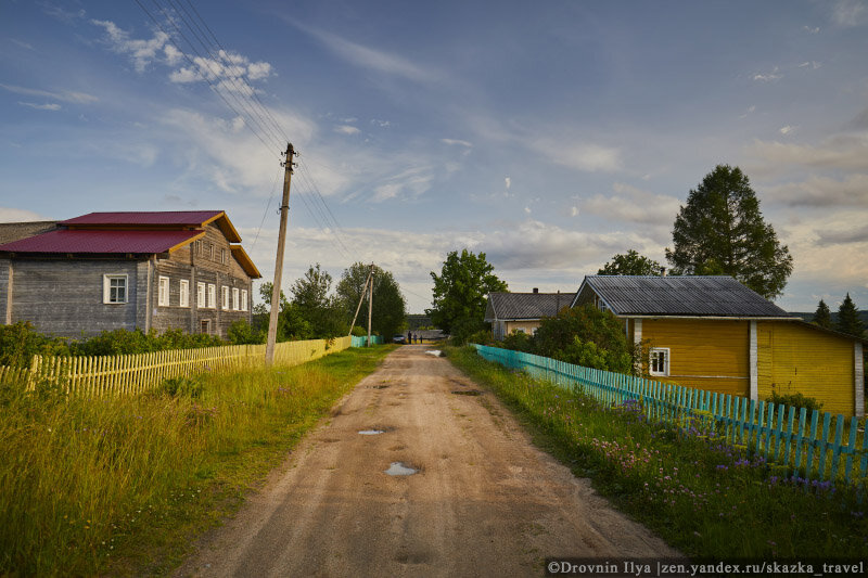 Обычная деревня выглядит так
