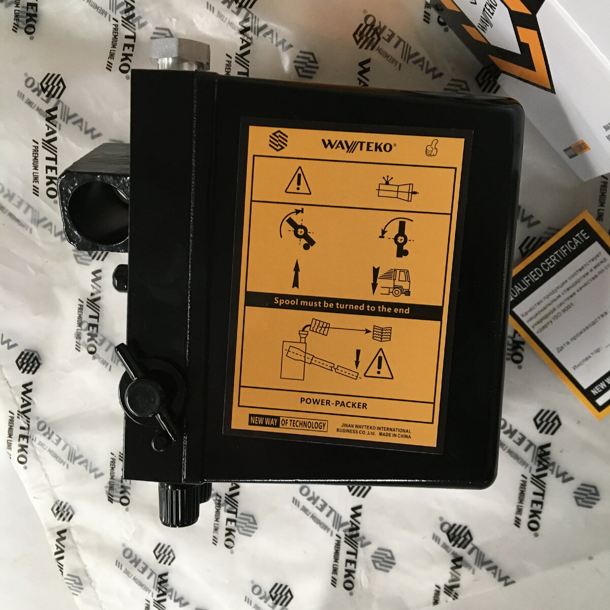 Насос подъема кабины Wayteko Premium Line WG9719820001