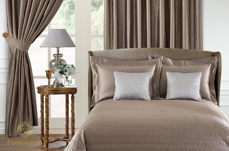 Шторы Asabella в комплекте с покрывалом (дизайн 64S)