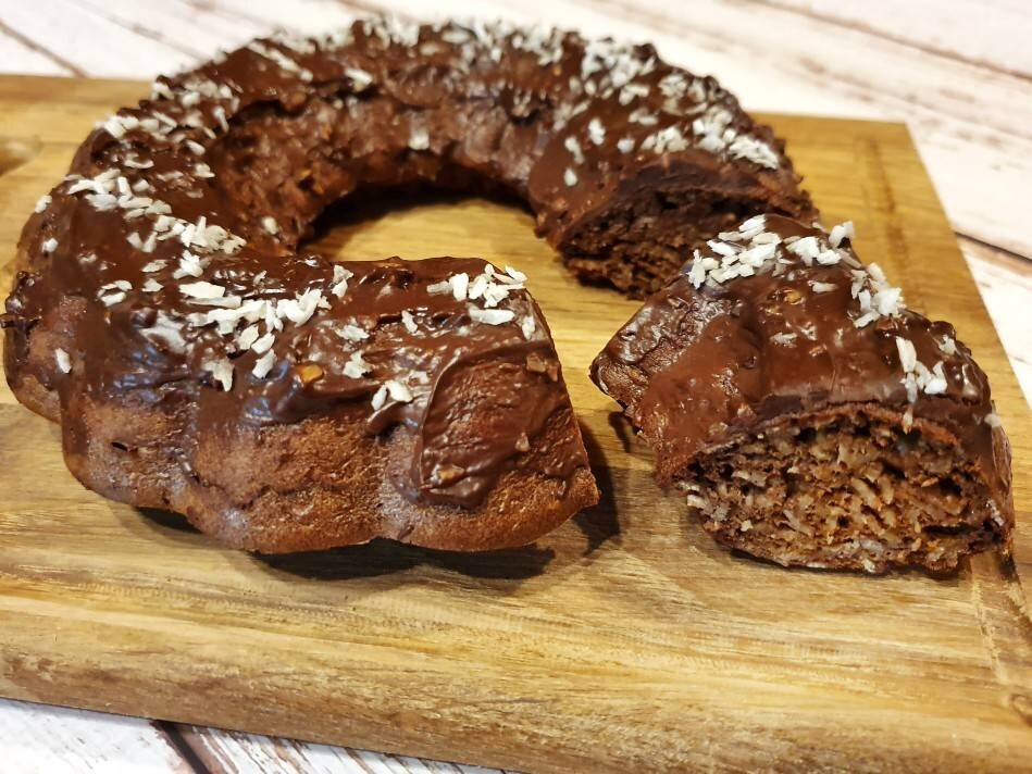 Выпечка из овсянки и банана в духовке