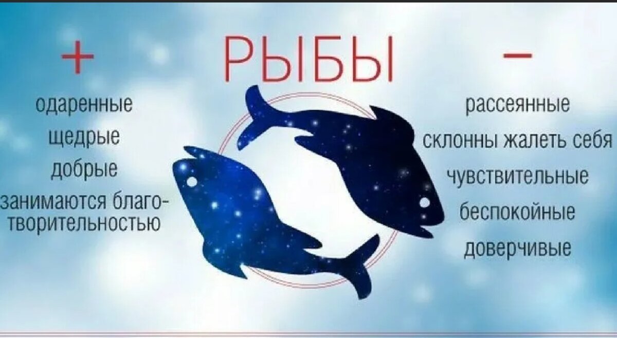 Рыбы характеристика знака. Рыбы знак зодиака характеристика. Гороскоп "рыбы". Плюсы и минусы знака зодиака рыбы.