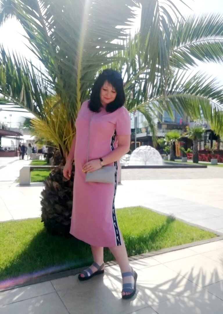 #платья-футболка  #шью сама #одежда своими руками #шью платье  