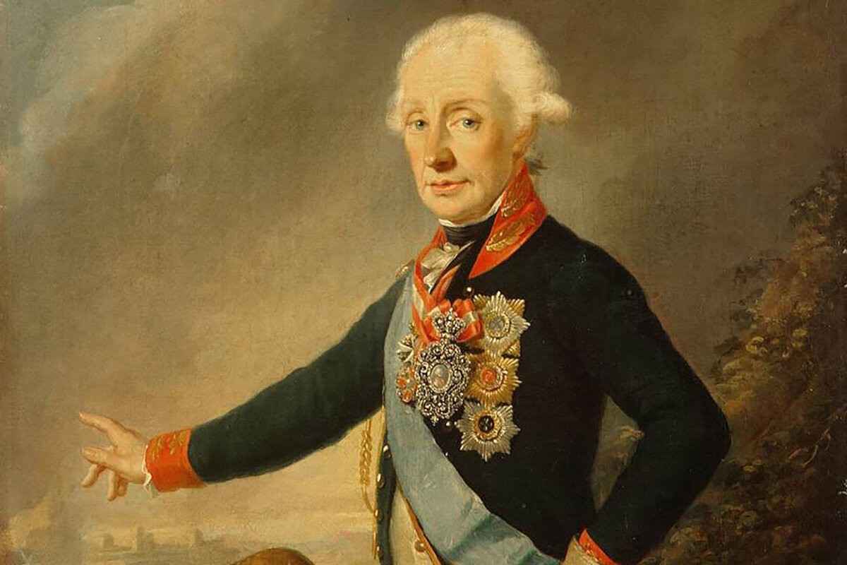 Портрет Александра Суворова, Йозеф Крейцингер