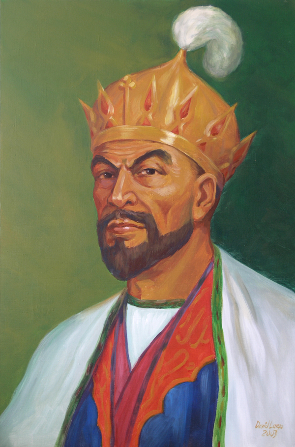 Узбекские ханы. Тохтамыш Хан золотой орды. Хан Тохтамыш портрет.