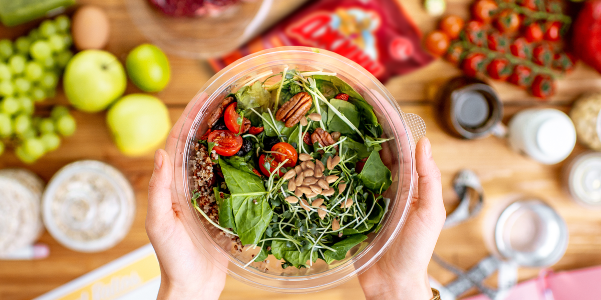 Салат с семечками