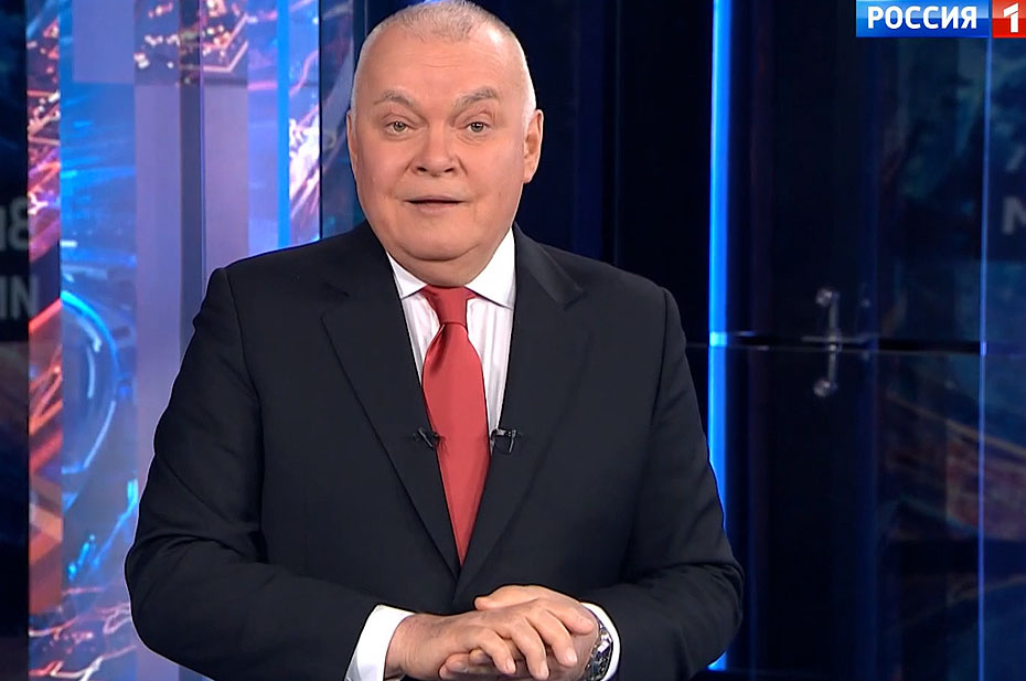 Дмитрий Киселев. Кадр сюжета «России 1» 