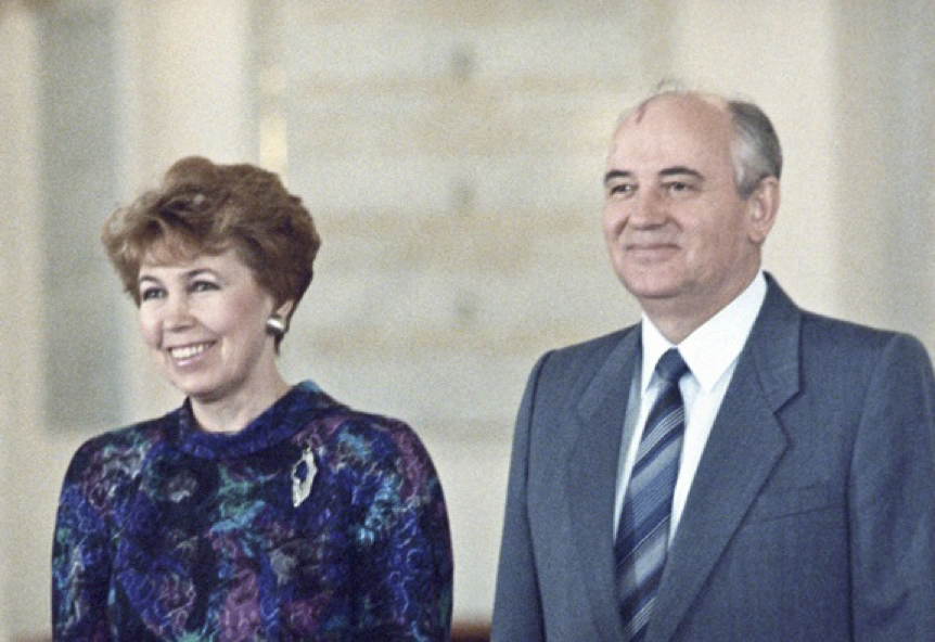 Супруги Горбачевы. 1984 год 