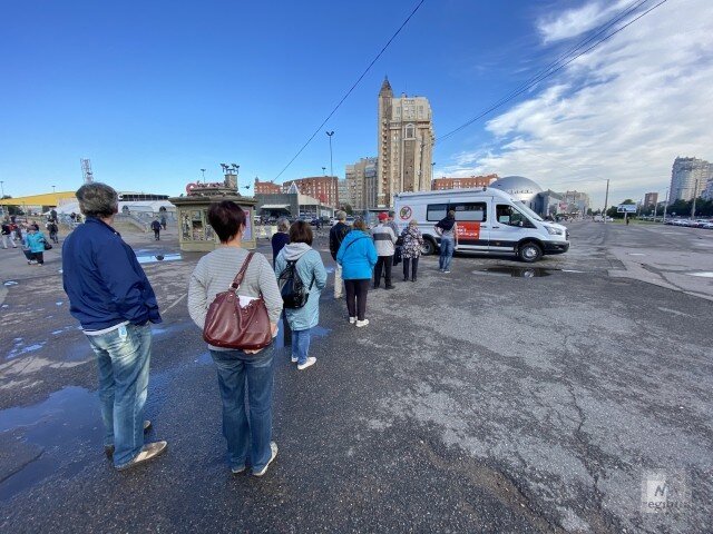    Вакцинация петербуржцев от гриппа. Елена Молчанова © ИА REGNUM