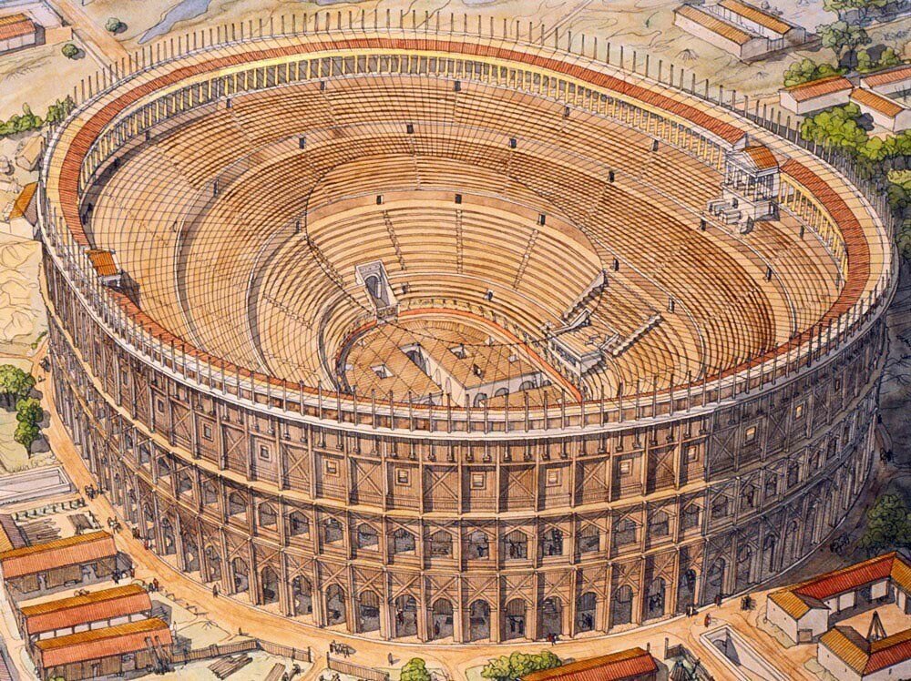 Колизей. https://architectureguru.ru/coliseum-in-rome/