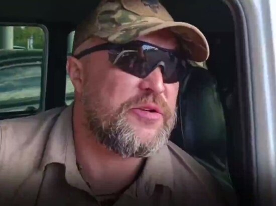     Комбат Максим Дроздов. Фото: Кадр из видео.