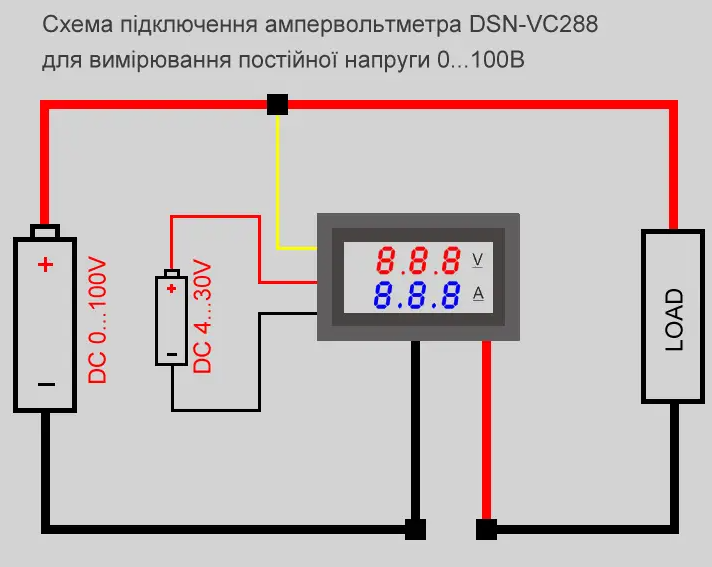 Вольтметр — Схеми радіоаматорів