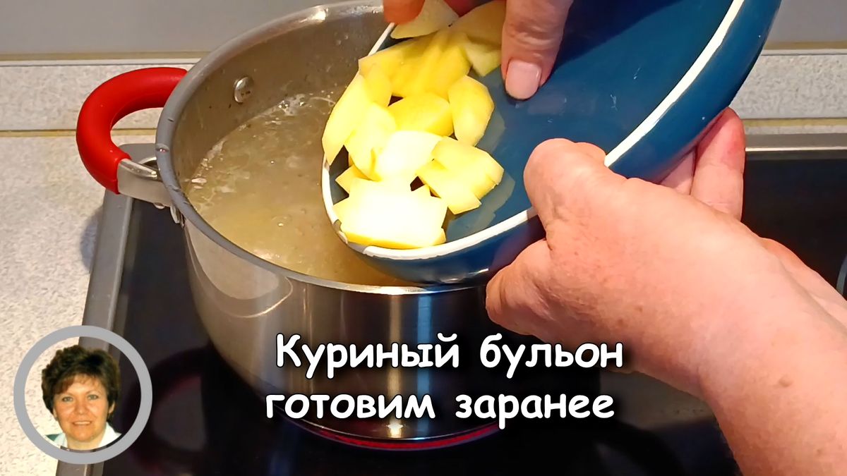 Гречневый суп с шампиньонами