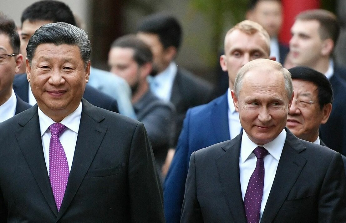 путин с китаем