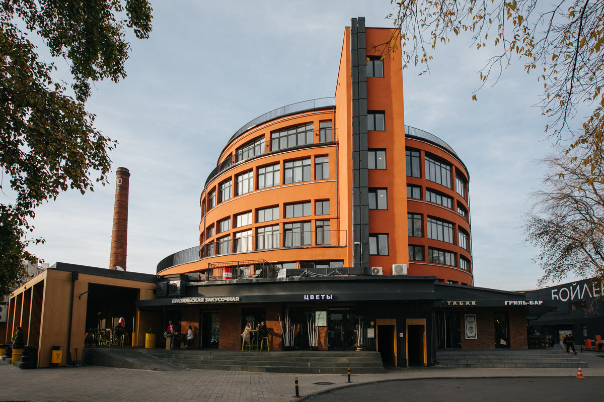    Территория арт-кластера на месте бывшего хлебзавода №9., фото: Валерий Белобеев