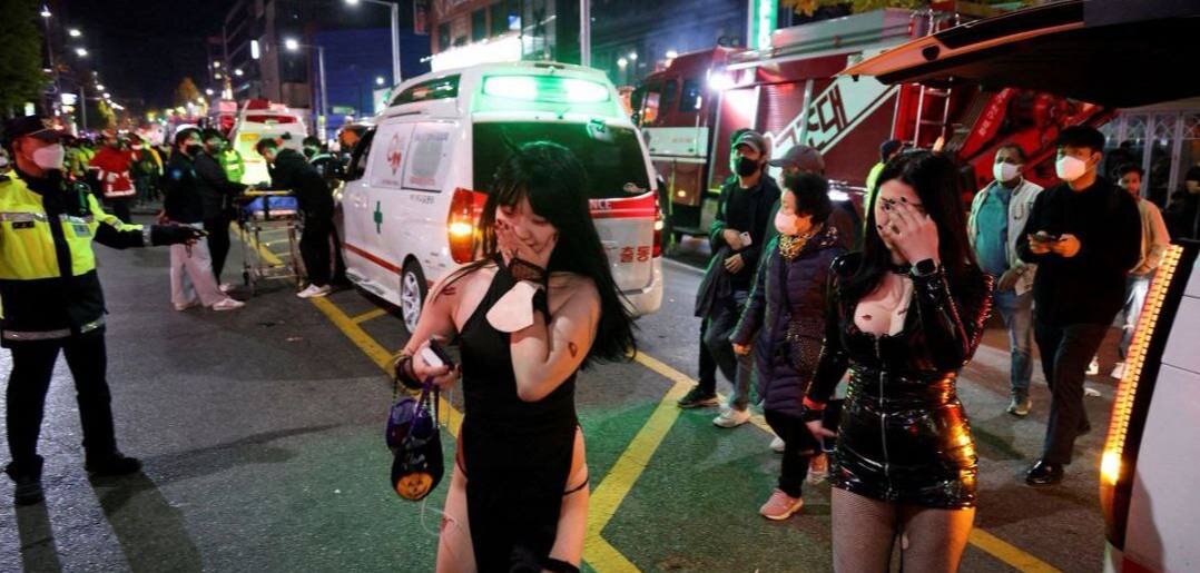    В Сеуле погиб 151 человекСоцсети