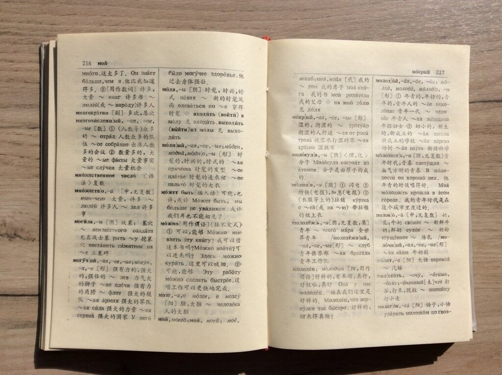 Русско-китайский словарь