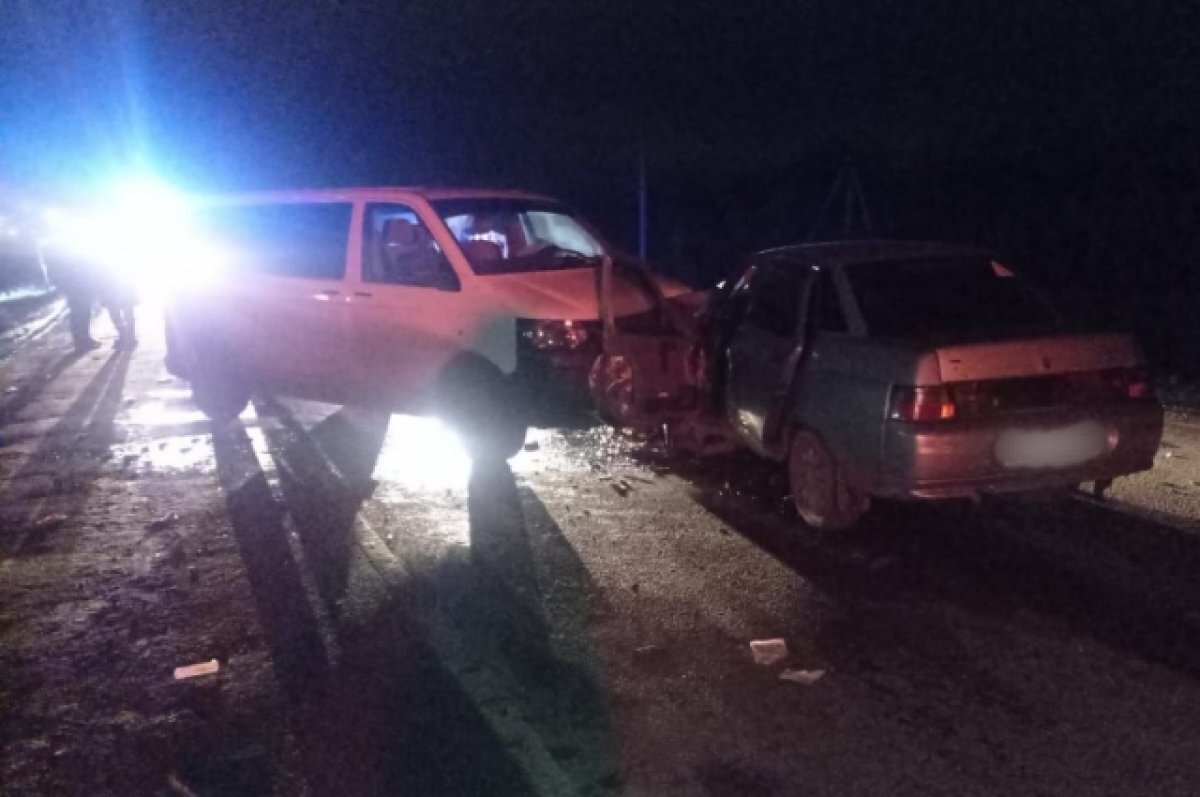    Двое детей и пятеро взрослых пострадали в аварии в воронежском райцентре