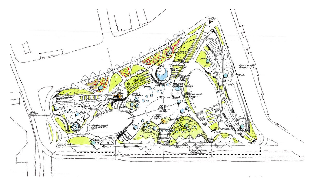 Эскиз благоустройства площади. Фото: https://apex-project.ru