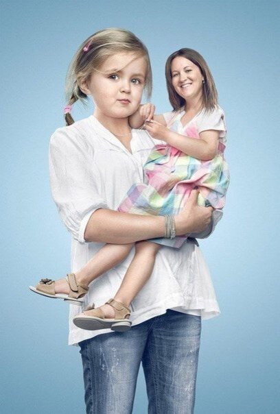 Когда мамы меняются местами с детьми, то это выглядит несколько пугающе не только на фото, но и в жизни. Источник изображения: piximus.net