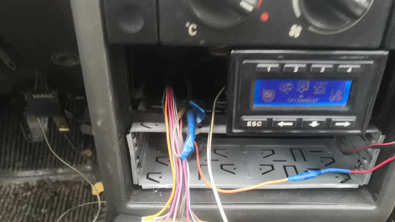 подключение автомагнитолы ваз 2112