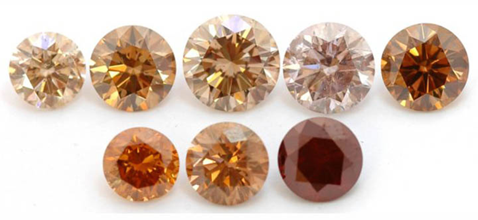 Brown diamonds. Оттенки коньячного бриллианта. Топаз цвет шампань. Алмаз шампань.